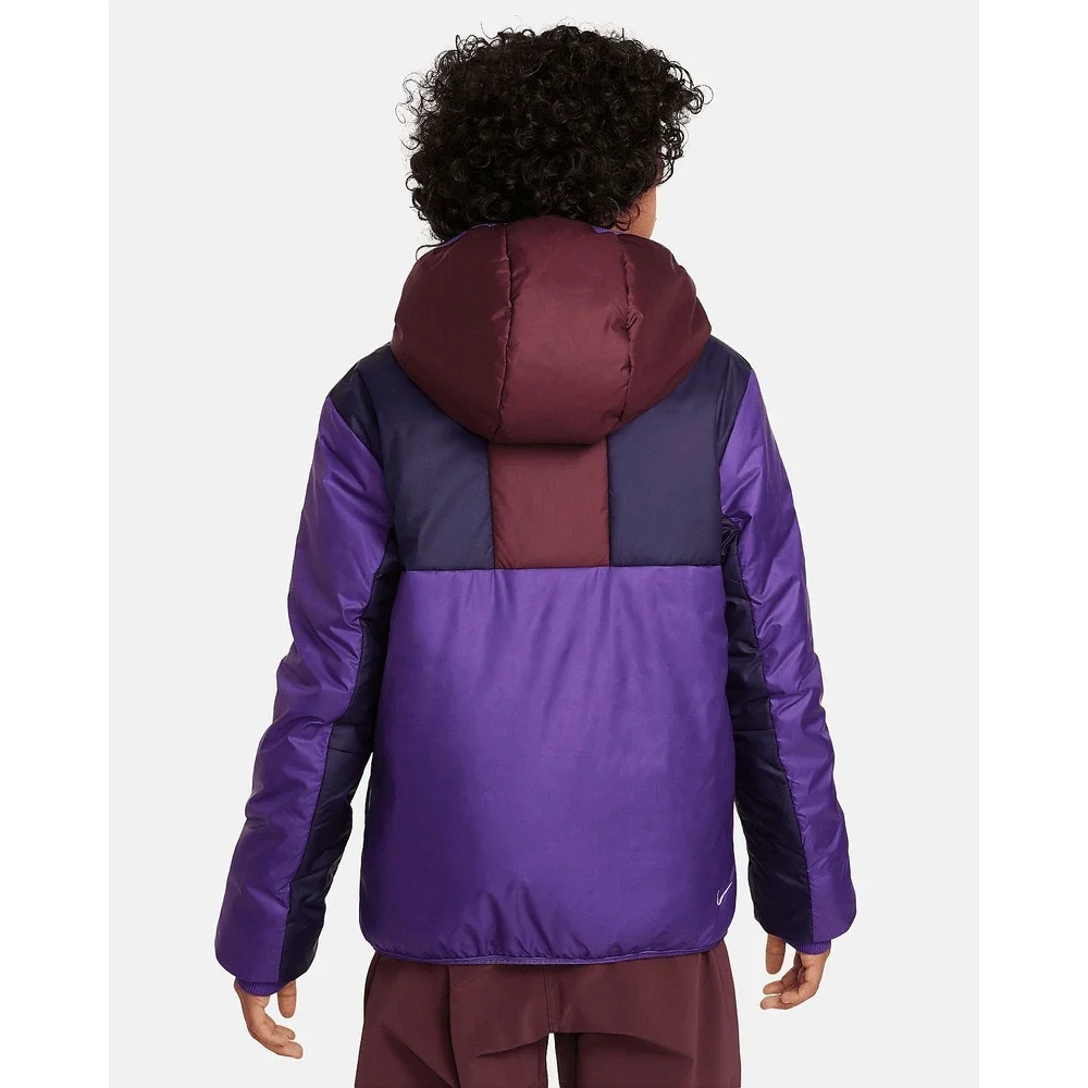 Nike ACG Storm Fit Rope De Dope Jacket L  Purple Navy Maroon Colorblock Outdoor